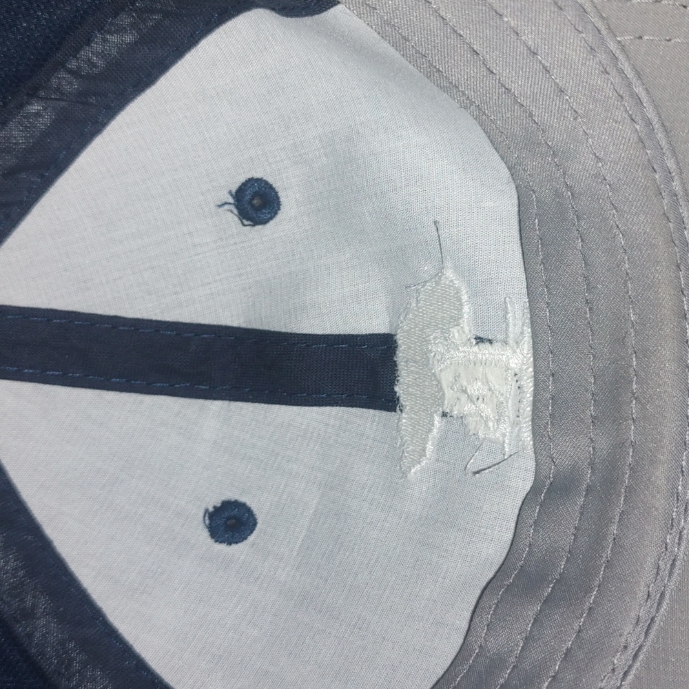 Imperial Tree Ship Strapback Golf Hat Cap Navy Blue - Picture 8 of 9